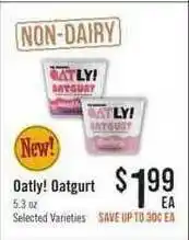 Haggen Food Oatly! Oatgurt offer