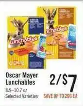 Haggen Food Oscar Mayer Lunchables offer
