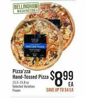 Haggen Food Pizza'zza Hand-Tossed Pizza offer