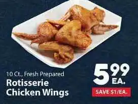 IGA Rotisserie Chicken Wings offer