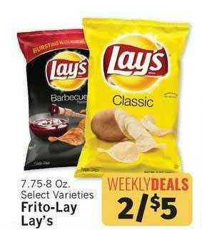 IGA Frito-Lay Lay's offer