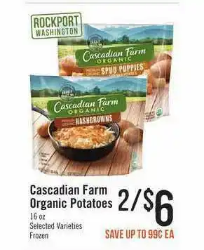Haggen Food Cascadian Farm Organic Potatoes offer