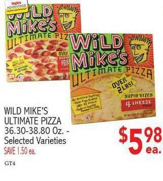 Ingles Markets Wild Mike's Ultimate Pizza offer