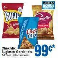 Jewel-Osco Chex Mix, Bugles Or Gardetto's offer