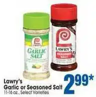 Jewel-Osco Lawry's Garlic Or Seasoned Salt offer