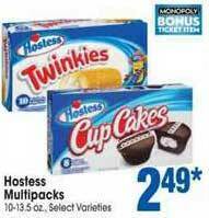 Jewel-Osco Hostess Multipacks offer
