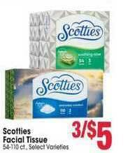 Jewel-Osco Scotties Facial Tissue offer
