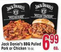 Jewel-Osco Jack Daniel's Bbq Pulled Pork Or Chicken offer