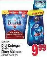 Jewel-Osco Finish Dish Detergent Or Rinse Aid offer