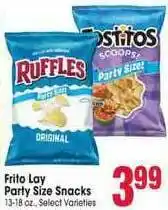 Jewel-Osco Frito Lay Party Size Snacks offer