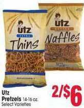 Jewel-Osco Utz Pretzels offer