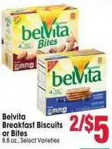 Jewel-Osco Belvita Breakfast Biscuits Or Bites offer