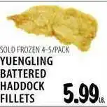 Karns Yuengling Battered Haddock Fillets offer