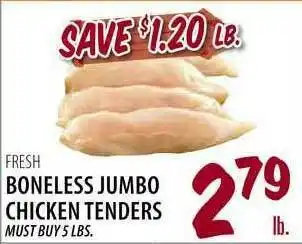 Karns Boneless Jumbo Chicken Tenders offer