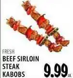 Karns Beef Sirloin Steak Kabobs offer