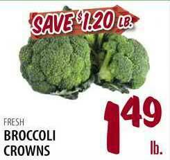 Karns Broccoli Crowns offer