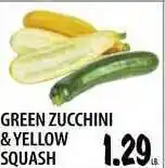 Green Zucchini & Yellow Squash
