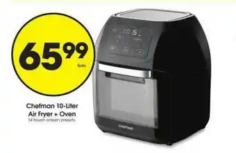King Soopers Chefman 10-Liter Air Fryer + Oven offer