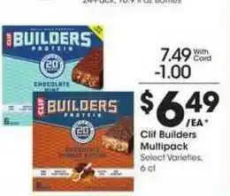 King Soopers Clif Builders Multipack offer
