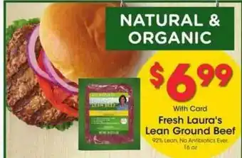 King Soopers Fresh Laura's Lean Ground Beef offer