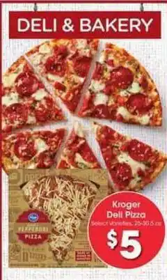 King Soopers Kroger Deli Pizza offer