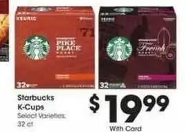 King Soopers Starbucks K-cups offer