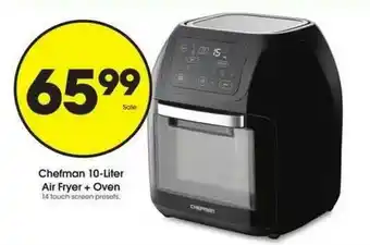 Kroger Chefman 10-liter Air Fryer + Oven offer