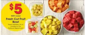King Soopers Fresh Cut Fruit Bowl offer