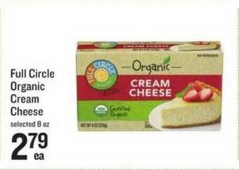 Lowes Foods Full Circle Organic Cream Cheese offer