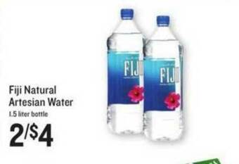 Lowes Foods Fiji Natural Artesian Water offer