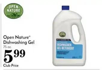 Pavilions Open Nature Dishwashing Gel offer