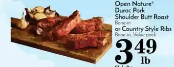 Pavilions Duroc Pork Shoulder Butt Roast Or Country Style Ribs offer
