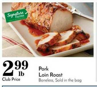 Pavilions Pork Loin Roast offer