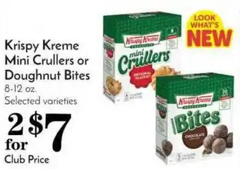 Pavilions Krispy Kreme Mini Crullers Or Doughnut Bites offer