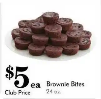 Pavilions Brownie Bites offer