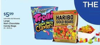 Rite Aid Large Non-Chocolate Candy Bags offer