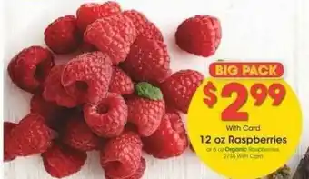 Ralphs 12 Oz Raspberries offer