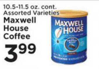 Pioneer Supermarkets Maxwell House Coffee offer