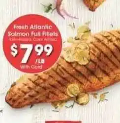 Ralphs Fresh Alantic Salmon Full Fillets offer
