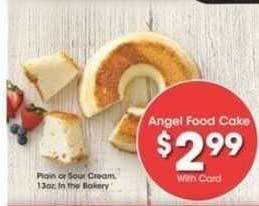 Ralphs Angel Food Cake offer