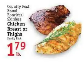Foodarama Chicken Breast Or Thighs offer