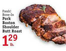 Foodarama Pork Boston Shoulder Butt Roast offer