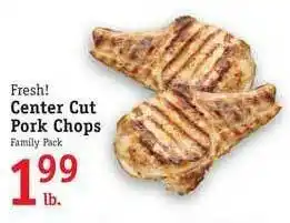 Foodarama Center Cut Pork Chops offer
