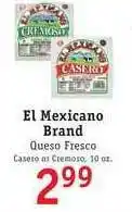 Foodarama El Mexicano Brand offer