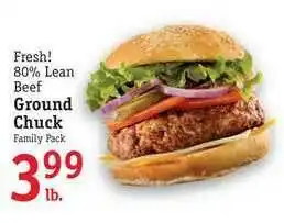 Foodarama 80% Lean Beef Ground Chuck offer
