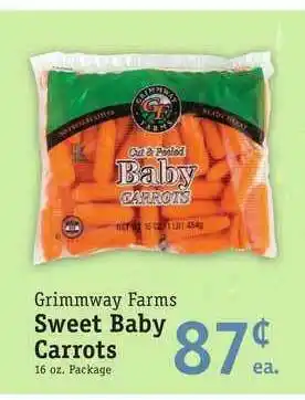 Sweet Baby Carrots