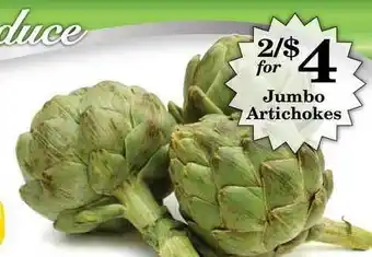 Harvest Foods Jumbo Artichokes offer