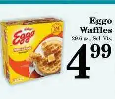 Harvest Foods Eggo Waffles offer