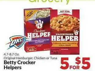 Betty Crocker Helpers
