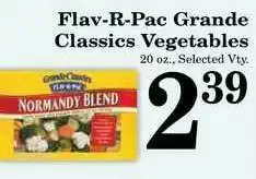 Harvest Foods Flav-R-Pac Grande Classics Vegetables offer